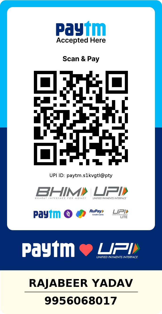 Scan to pay via UPI